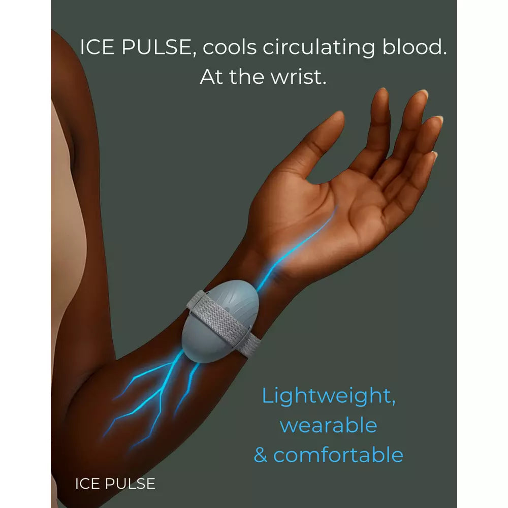 YUYU Ice Pulse Wearable Wrist Cooler - Grey