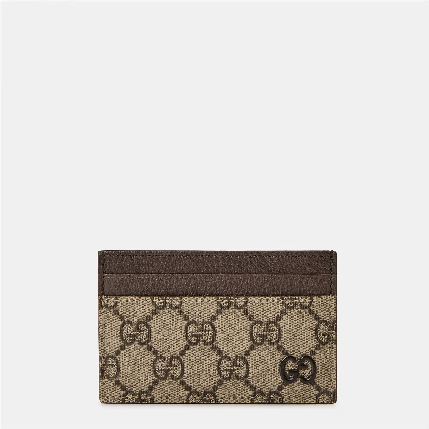 Men's GG Monogram Canvas Card Holder