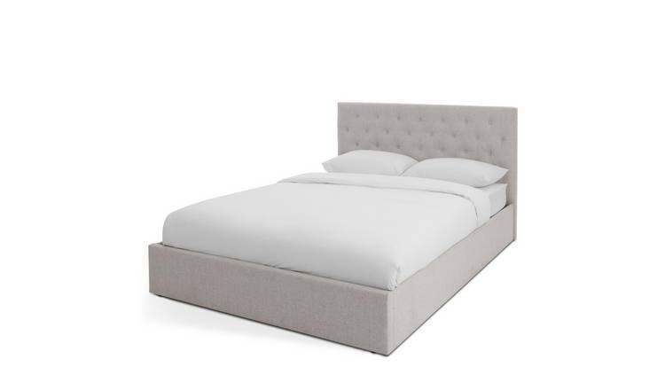 Habitat Halstead Small Double End Lift Ottoman Bed - Grey