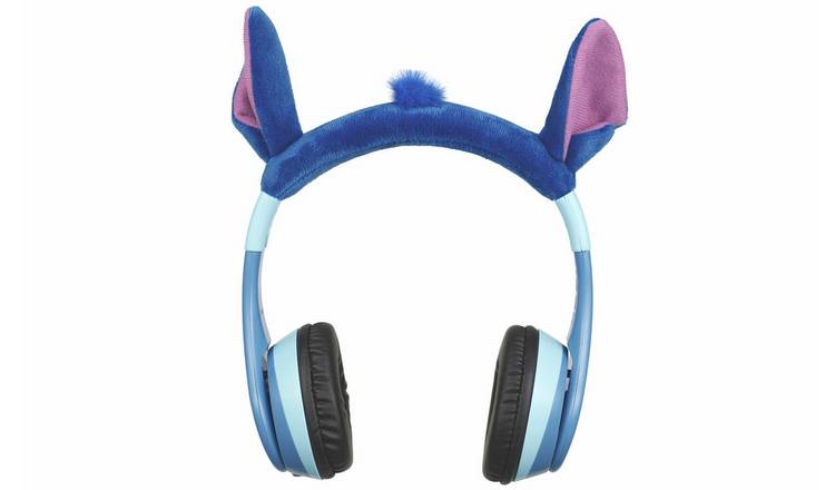 Disney Stitch 2-way Bluetooth Kids On Ear Headphone - Blue