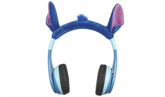 Disney Stitch 2-way Bluetooth Kids On Ear Headphone - Blue