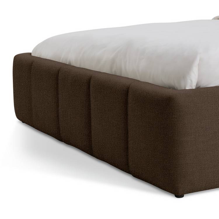 Habitat Malone Double End Lift Ottoman Bed - Brown