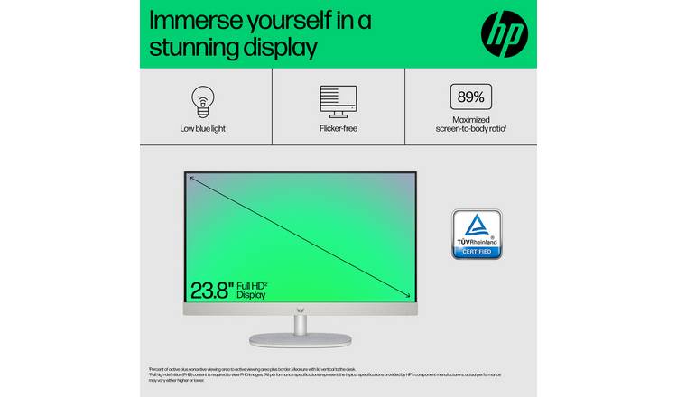 HP 24-cr0062na 24in i3 N300 8GB 512GB All-in-One PC