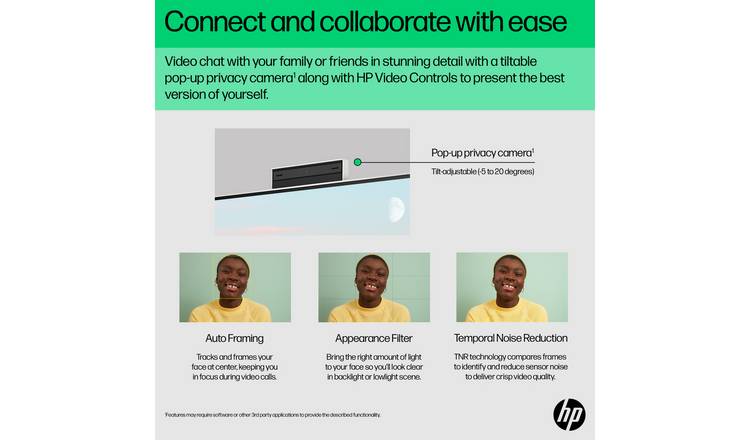 HP 24-cr0062na 24in i3 N300 8GB 512GB All-in-One PC