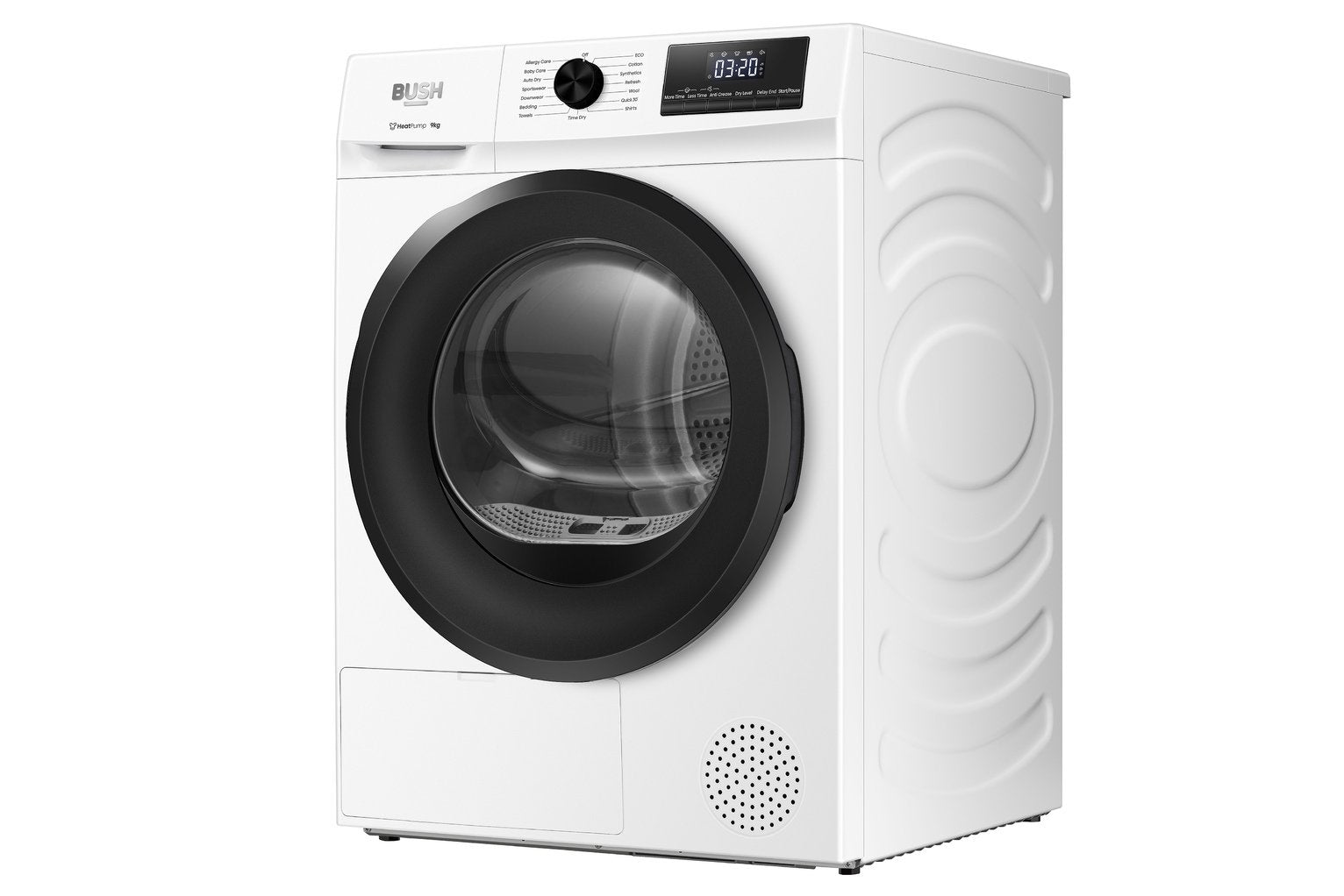 Bush TDHP9KG2025 9KG Heat Pump Tumble Dryer - White