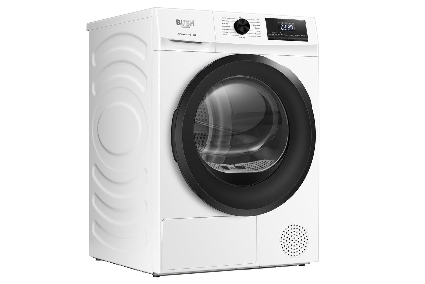Bush TDHP9KG2025 9KG Heat Pump Tumble Dryer - White