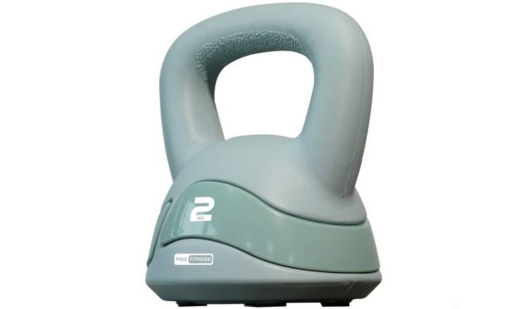 Pro Fitness 2kg Kettlebell - Grey