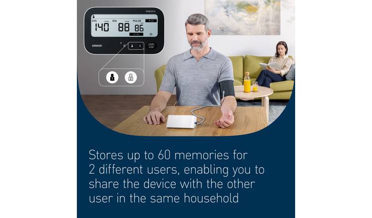 Omron M4 Connect AFib Upper Arm Blood Pressure Monitor