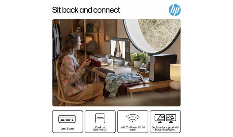HP S03-0012na Intel Core i3 8GB 256GB Desktop PC