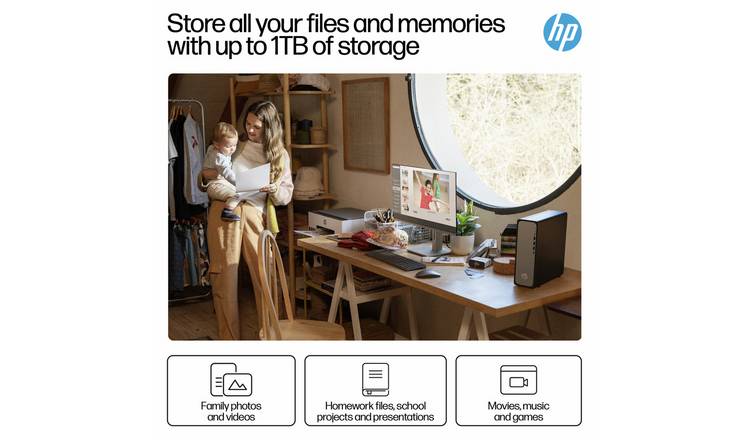 HP S03-0012na Intel Core i3 8GB 256GB Desktop PC