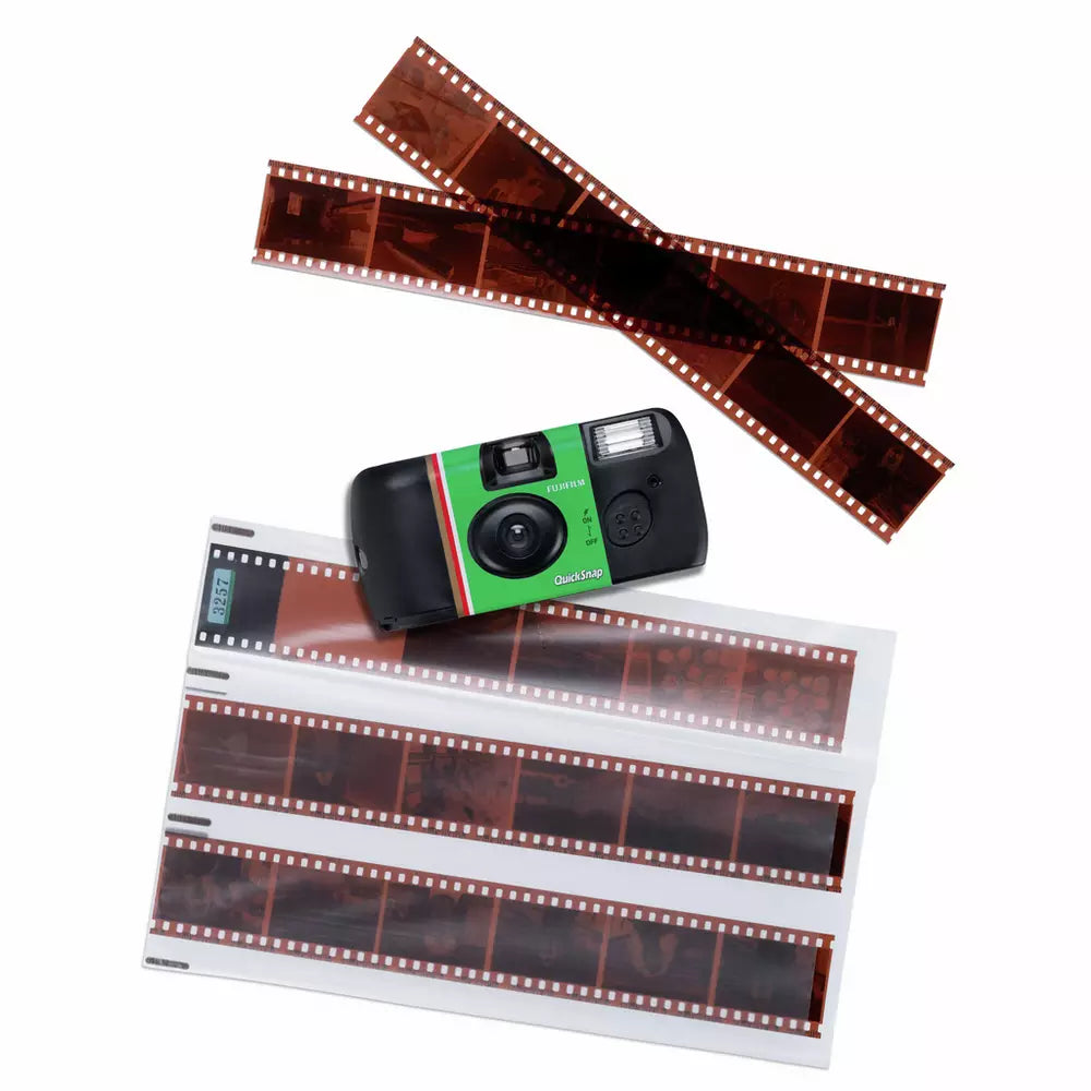 Fujifilm Quicksnap Flash Single Use Disposable 35mm Camera