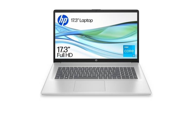 HP 17-cn3007na 17in Intel Core i3 8GB 512GB Laptop - Silver