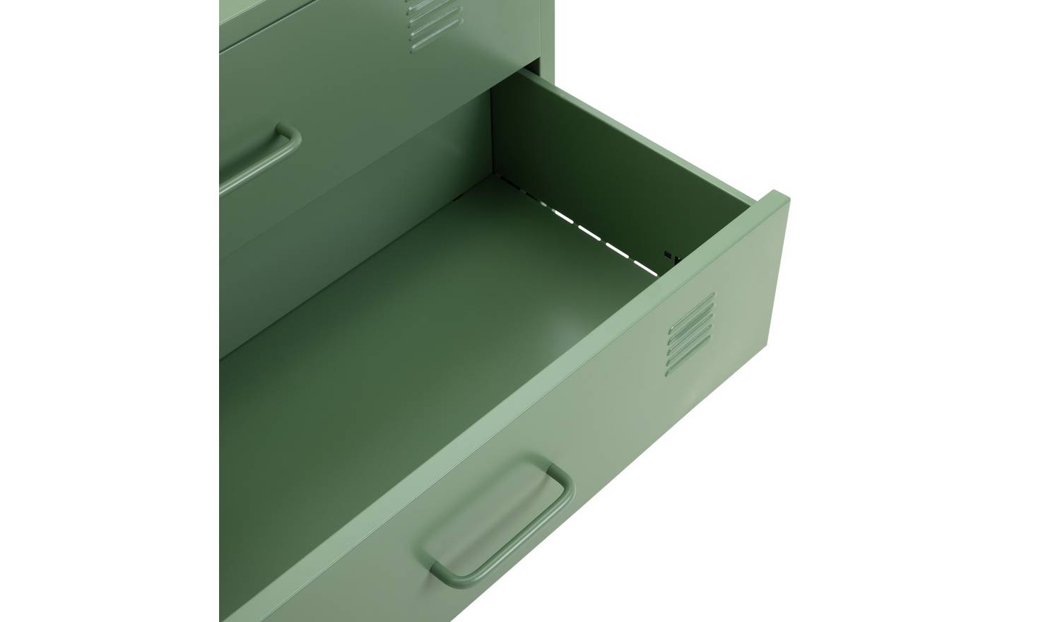 Habitat Stevie 3 Drawer Chest - Green