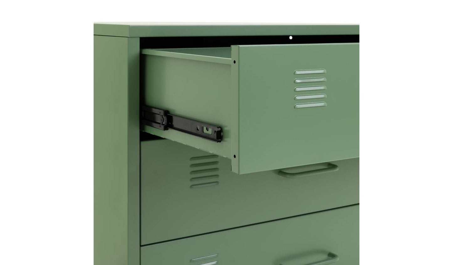 Habitat Stevie 3 Drawer Chest - Green