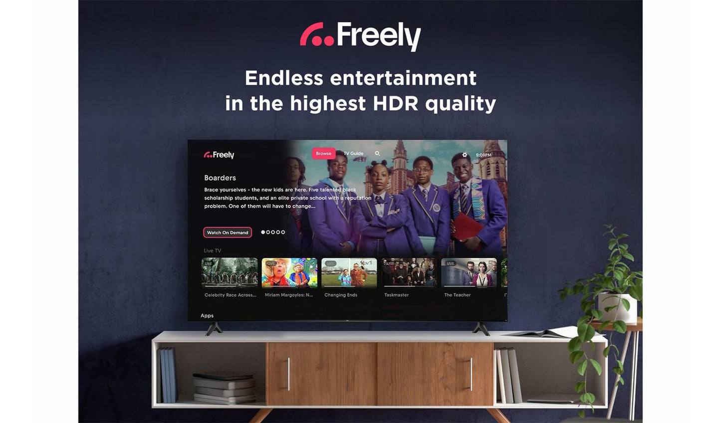 TCL 32 Inch 32SF560-UK Smart FHD HDR QLED Freely TV