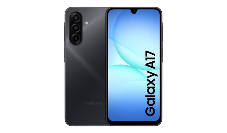 SIM Free Samsung Galaxy A17 4G 128GB AI Mobile Phone - Black
