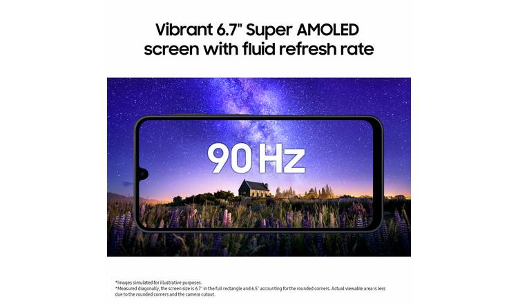 SIM Free Samsung Galaxy A17 4G 128GB AI Mobile Phone - Black