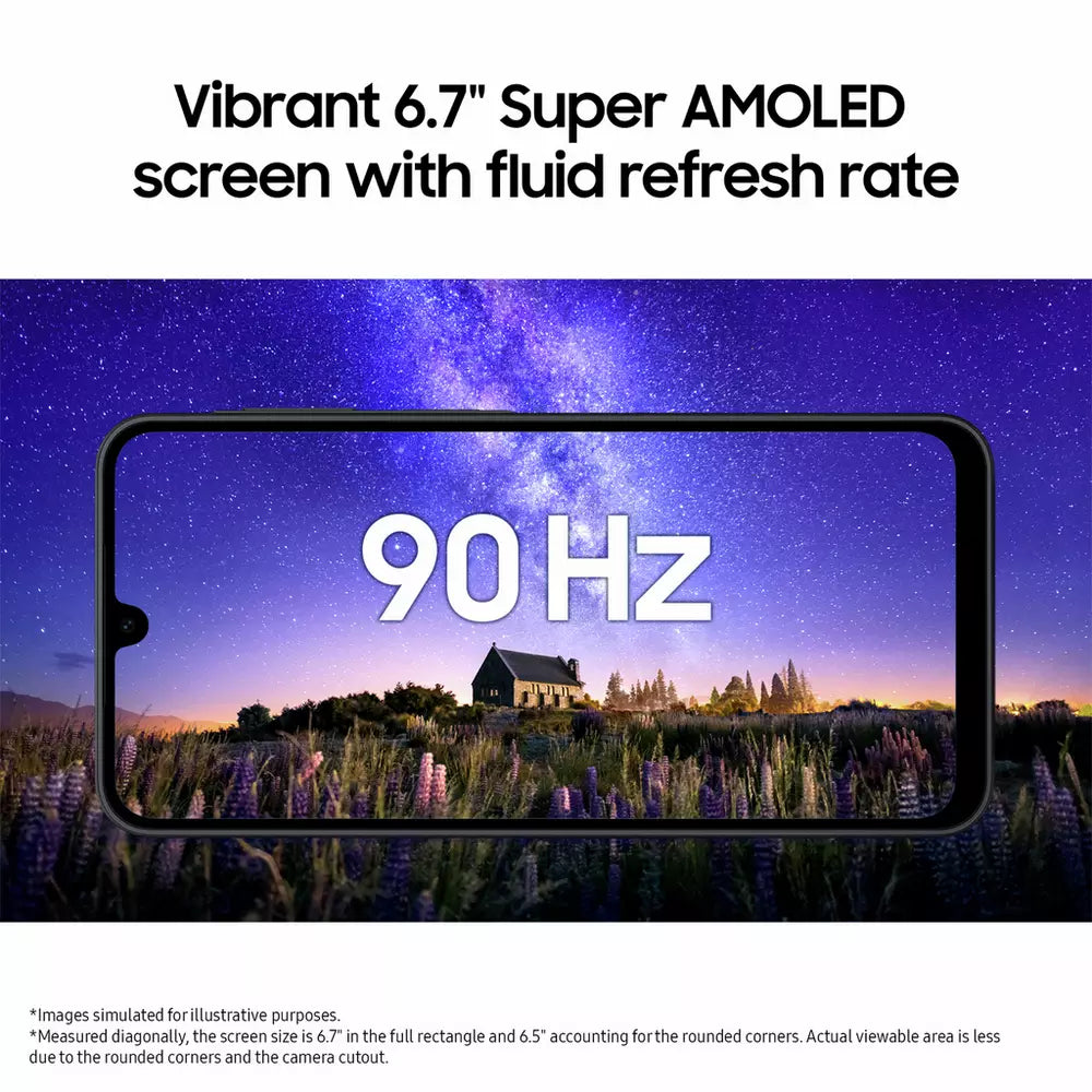 SIM Free Samsung Galaxy A17 4G 128GB AI Mobile Phone - Blue