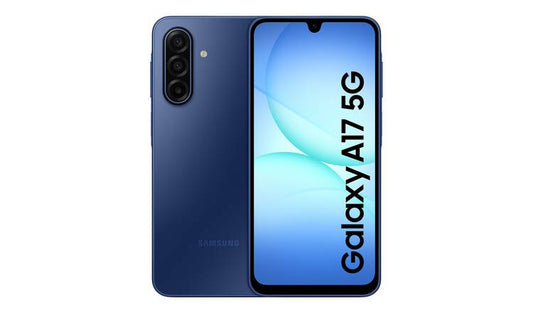 SIM Free Samsung Galaxy A17 5G 128GB AI Mobile Phone - Blue