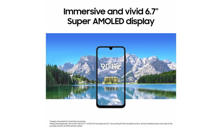 SIM Free Samsung Galaxy A17 5G 128GB AI Mobile Phone - Blue