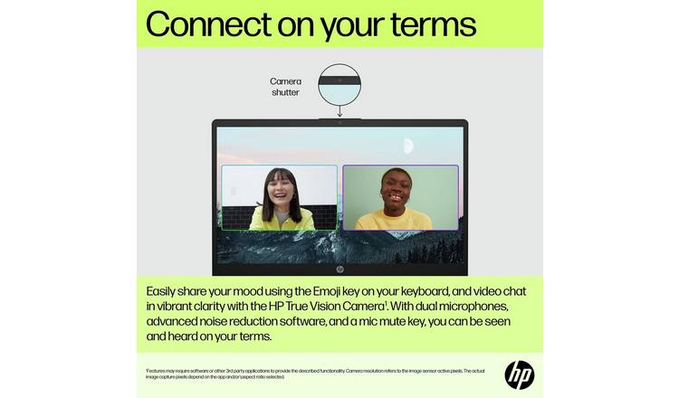 HP 15-fd0062na 15in Intel Core i5 8GB 512GB Laptop - Black