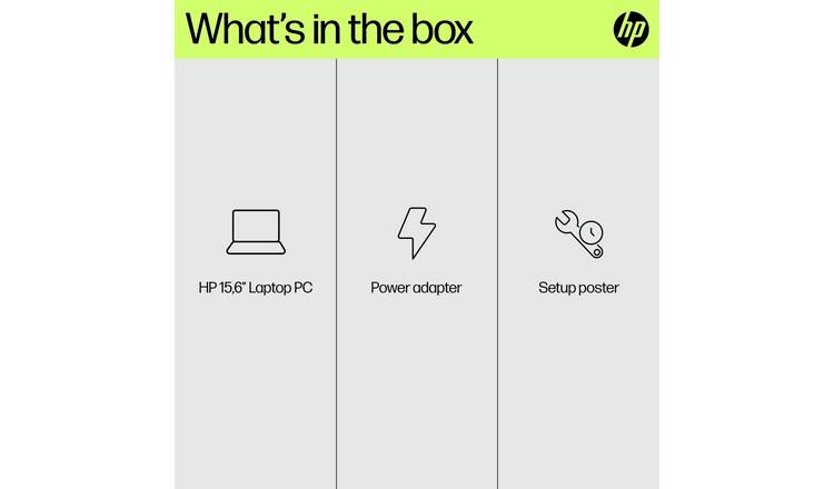 HP 15-fd0062na 15in Intel Core i5 8GB 512GB Laptop - Black