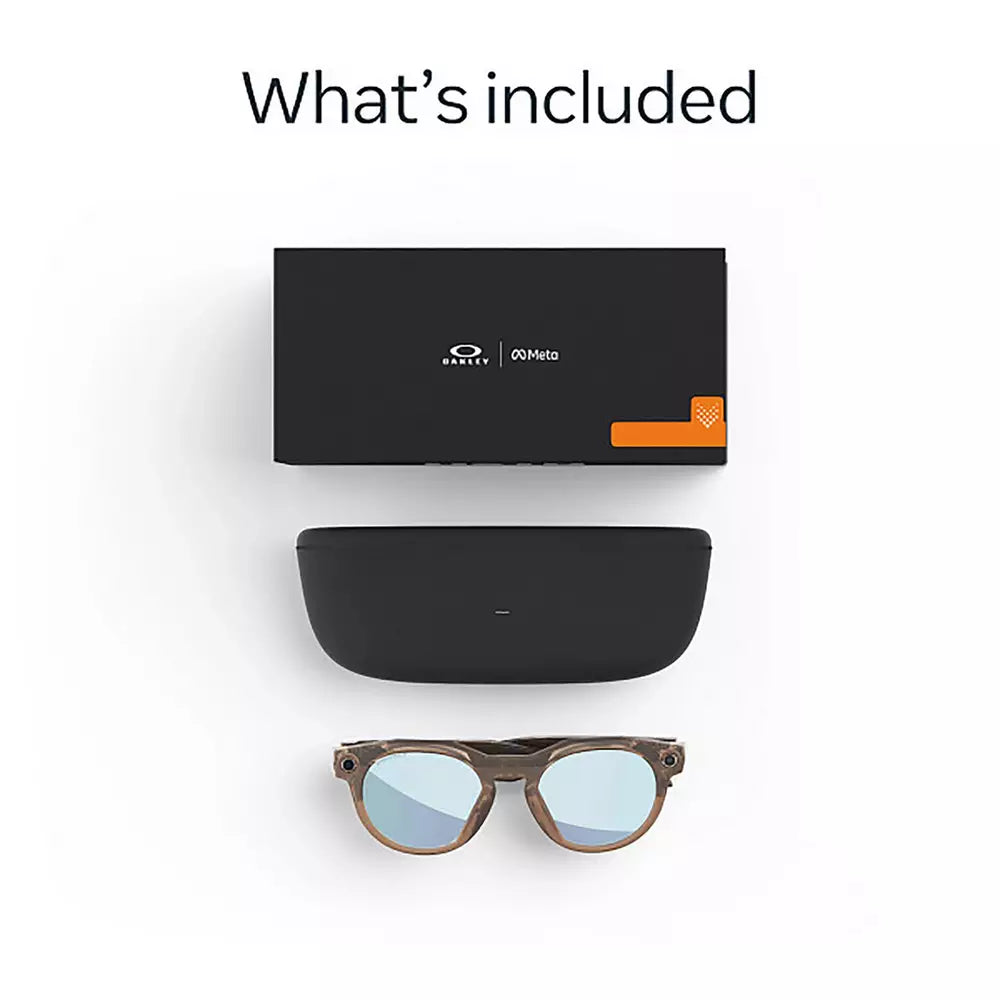 Oakley Meta HSTN - Brown Smoke, Prizm Deep Water Polarised