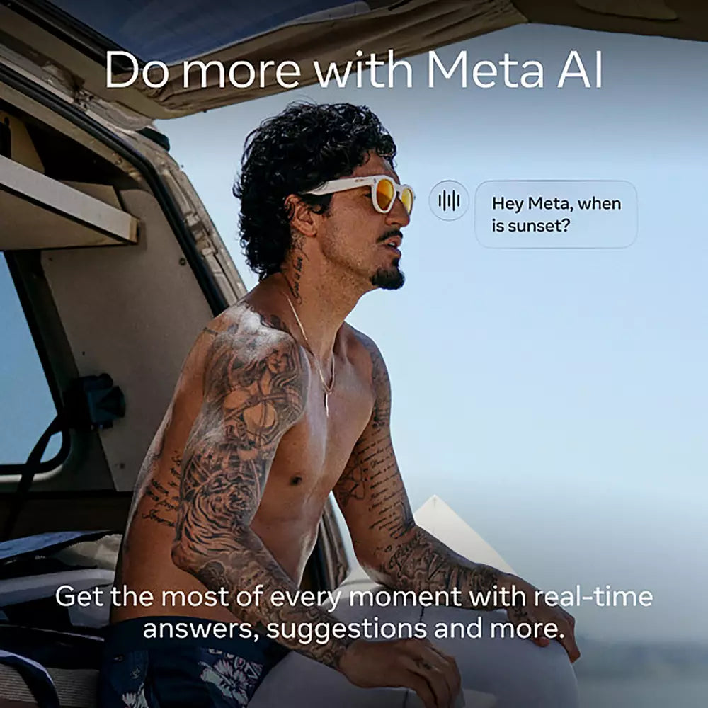 Oakley Meta HSTN - Brown Smoke, Prizm Deep Water Polarised