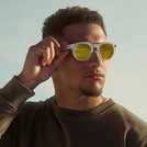 Oakley | Meta HSTN - Warm Grey, Prizm Ruby