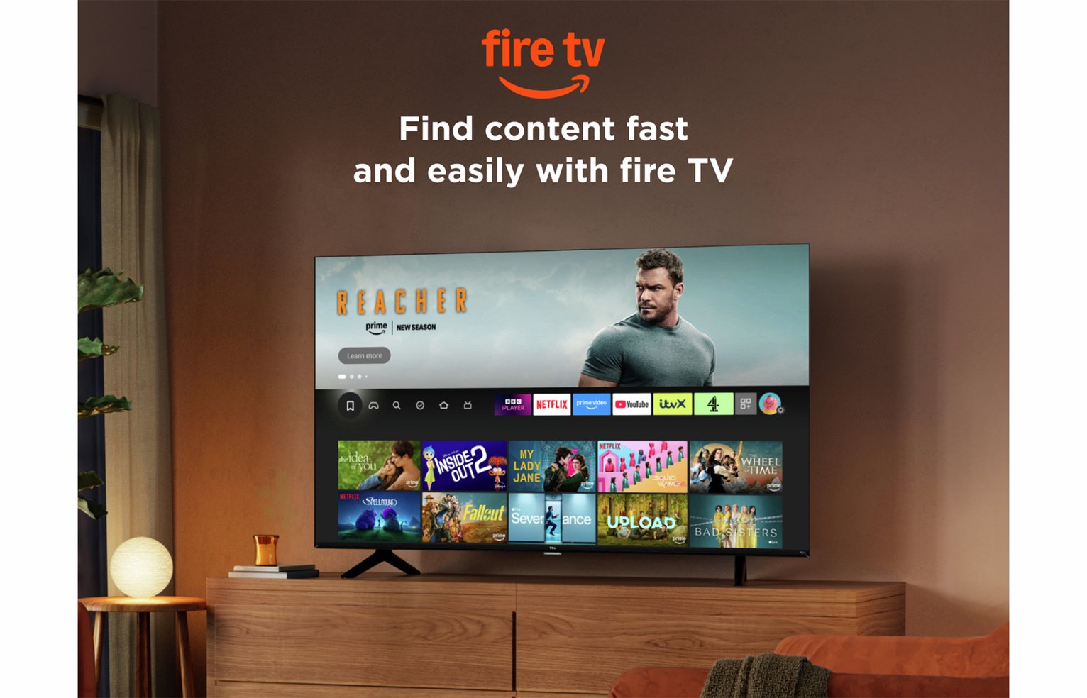 TCL 40 Inch 40SF560-UK Smart FHD HDR QLED Freely TV