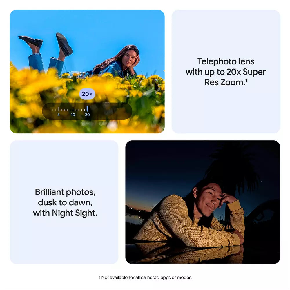 SIM Free Google Pixel 10 5G 128GB AI Mobile Phone - Frost