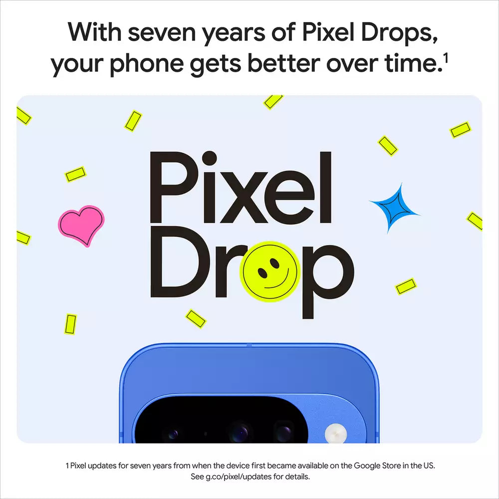 SIM Free Google Pixel 10 5G 128GB AI Mobile Phone - Frost