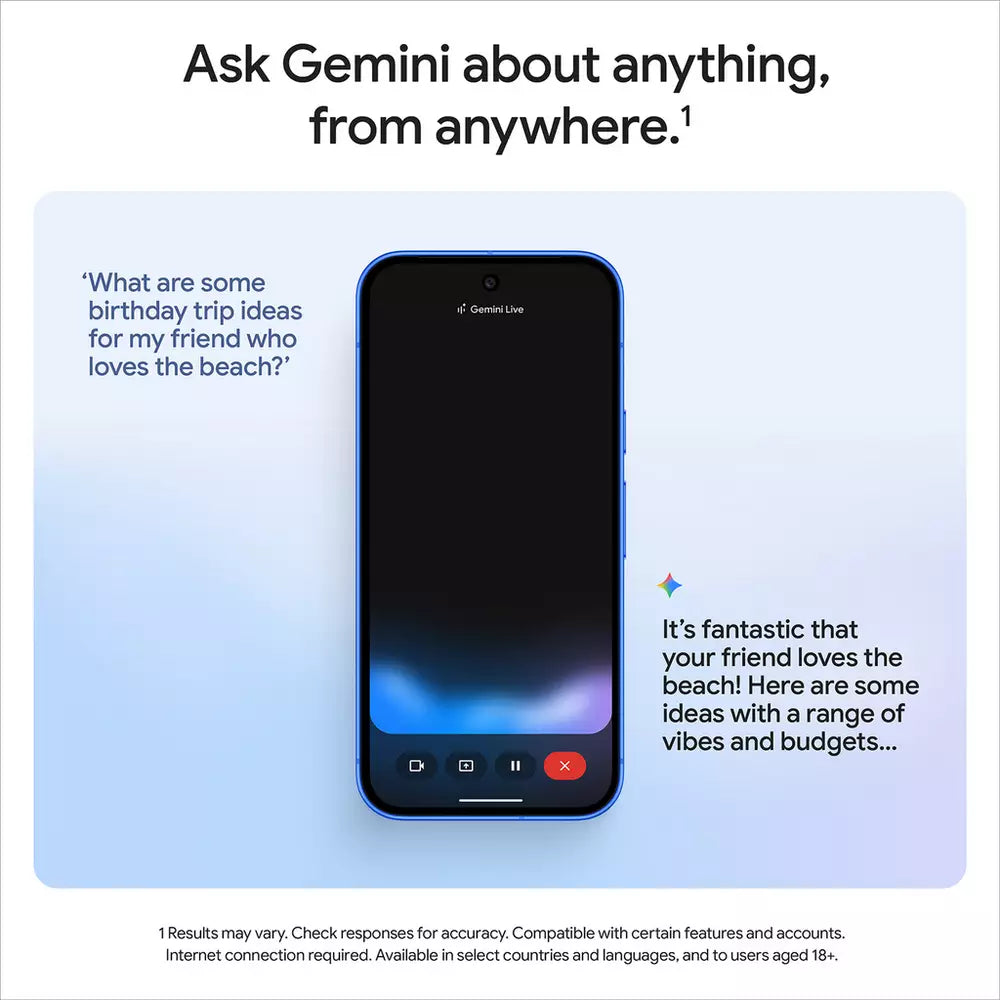 SIM Free Google Pixel 10 5G 128GB AI Mobile Phone - Obsidian