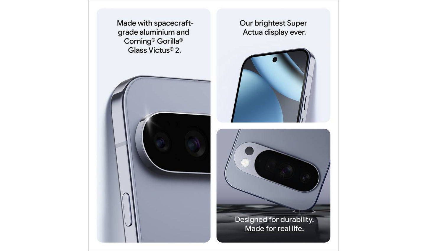 SIM Free Google Pixel 10 Pro 5G 256GB AI Phone - Obsidian