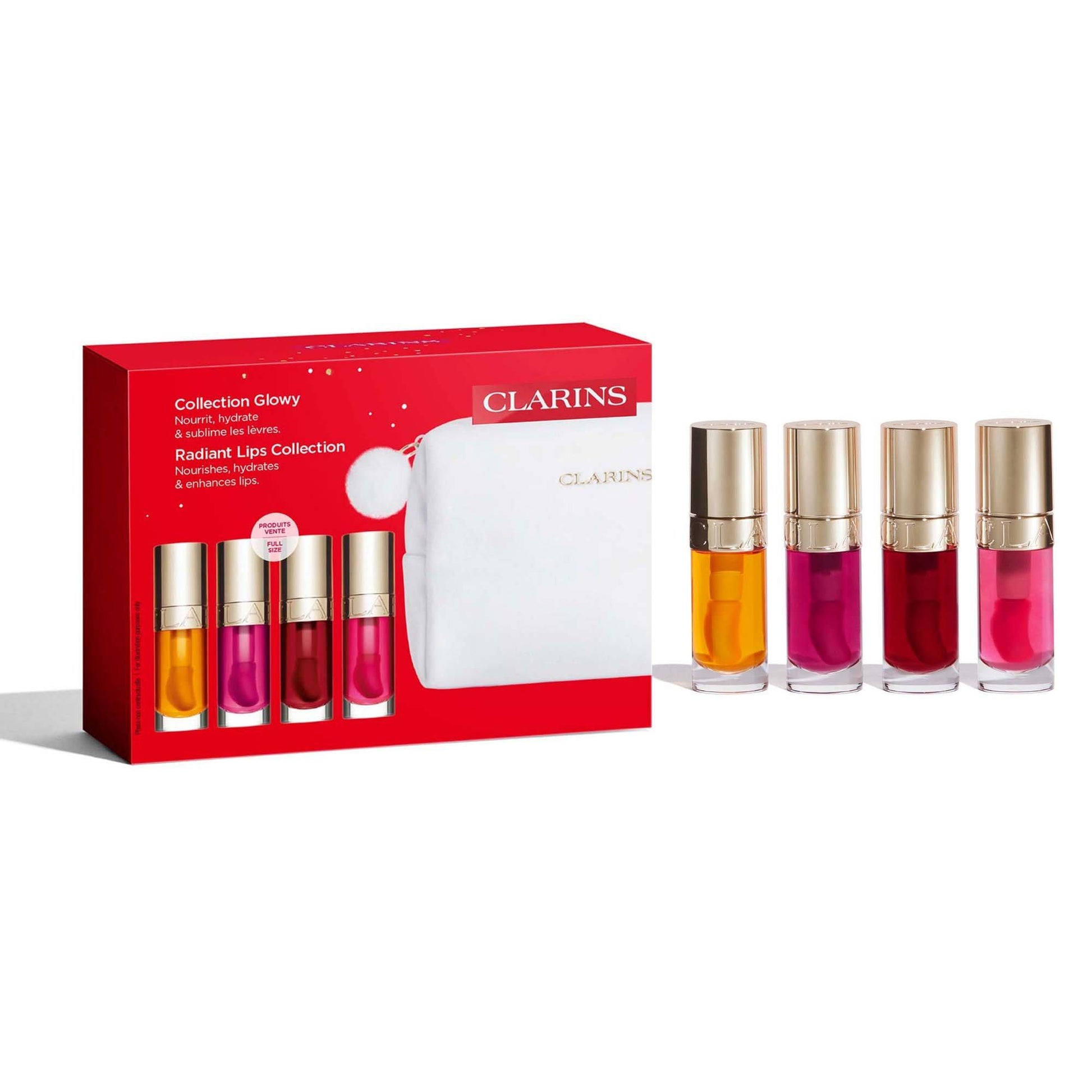 Clarins Radiant Lips Collection (Worth £108)