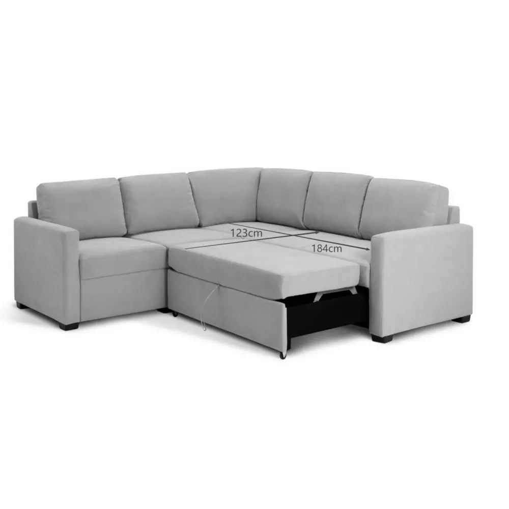 Habitat Reagan Fabric Corner Sofa Bed - Navy