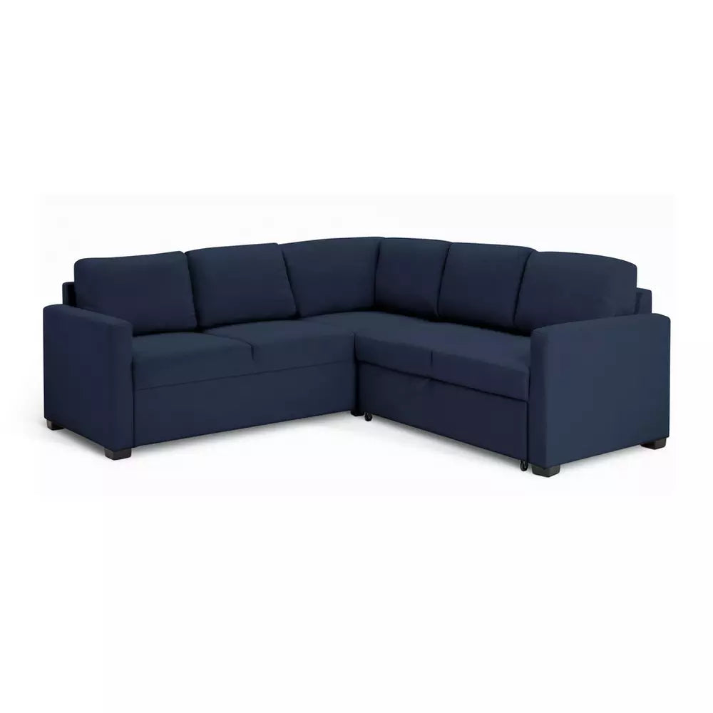 Habitat Reagan Fabric Corner Sofa Bed - Navy