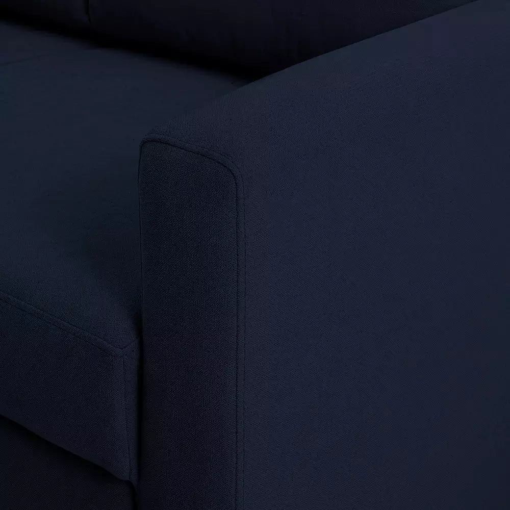 Habitat Reagan Fabric Corner Sofa Bed - Navy