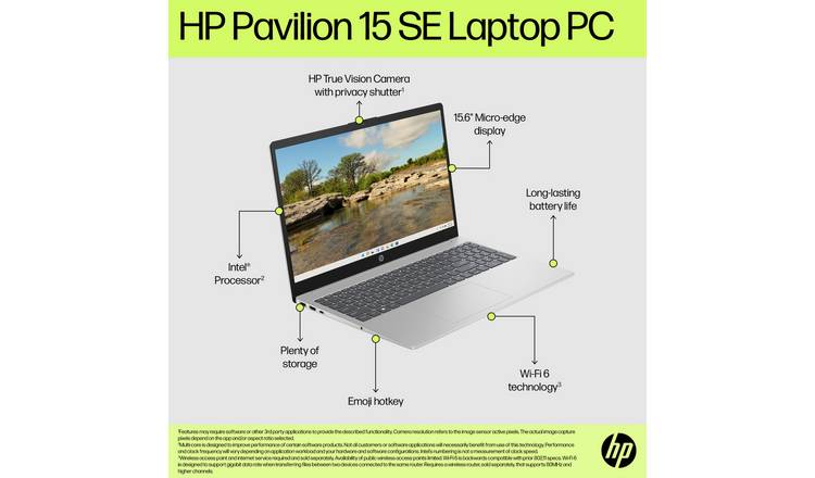 HP 15-fd0073na 15.6in Intel Core i3 8GB 512GB Laptop