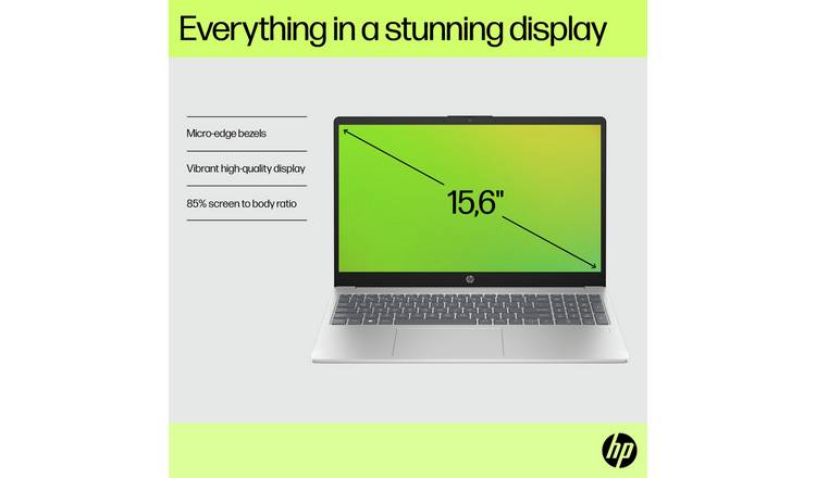 HP 15-fd0073na 15.6in Intel Core i3 8GB 512GB Laptop