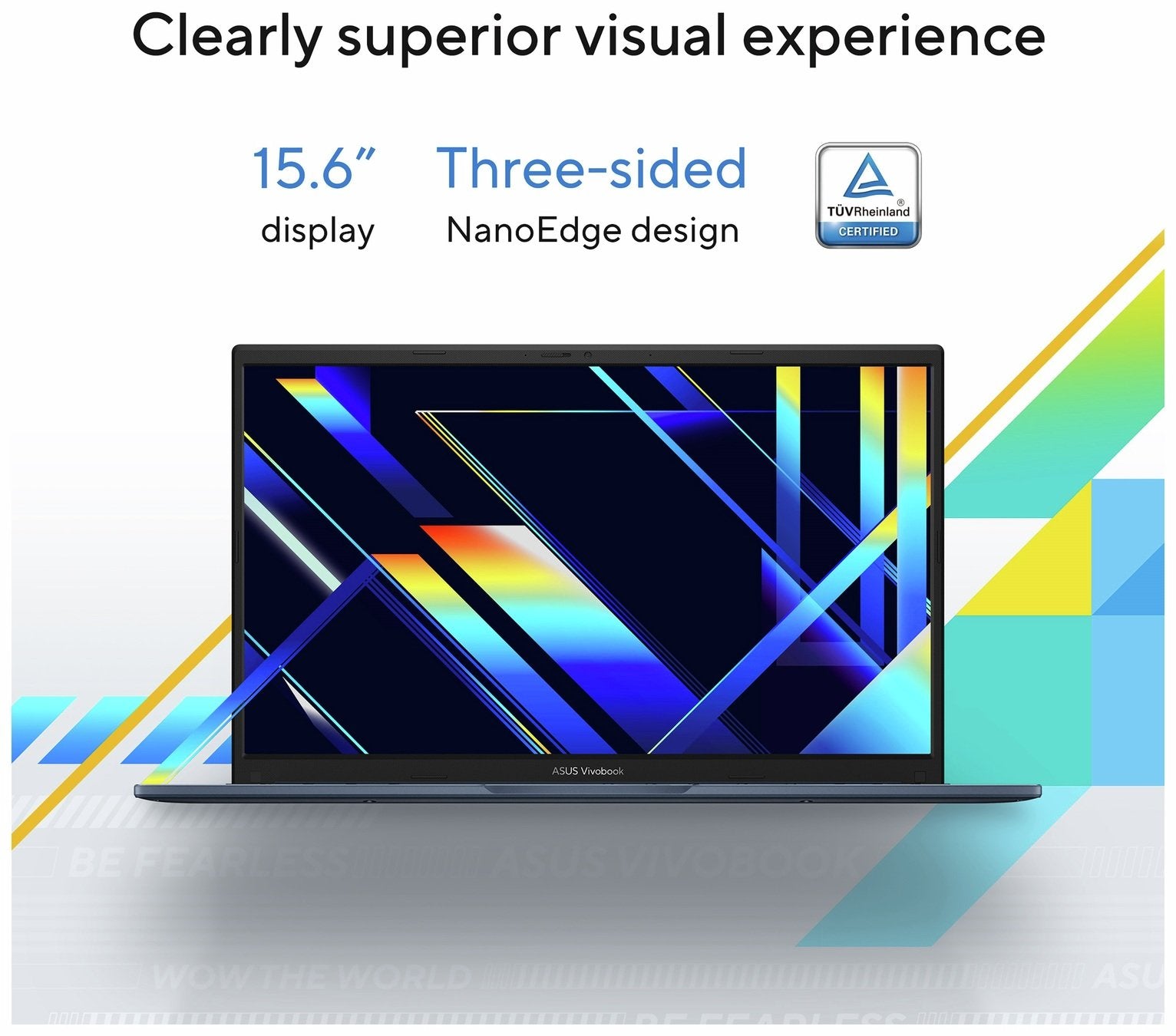 ASUS Vivobook 15 15.6in i3 8GB 128GB Laptop Bundle