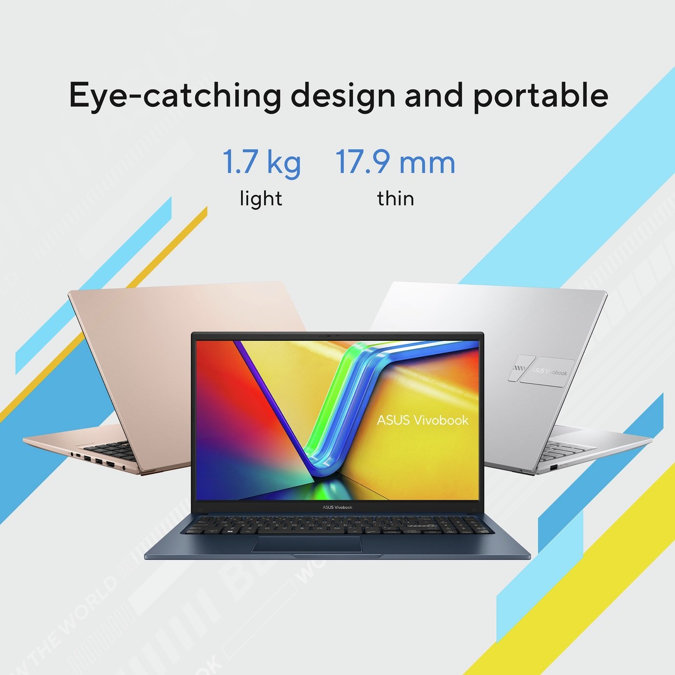 ASUS Vivobook 15 15.6in i3 8GB 128GB Laptop Bundle