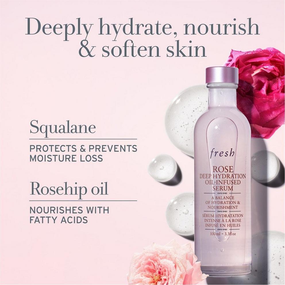 FRESH Fresh Rose Deep Hydration Oil-Infused Serum 100ml