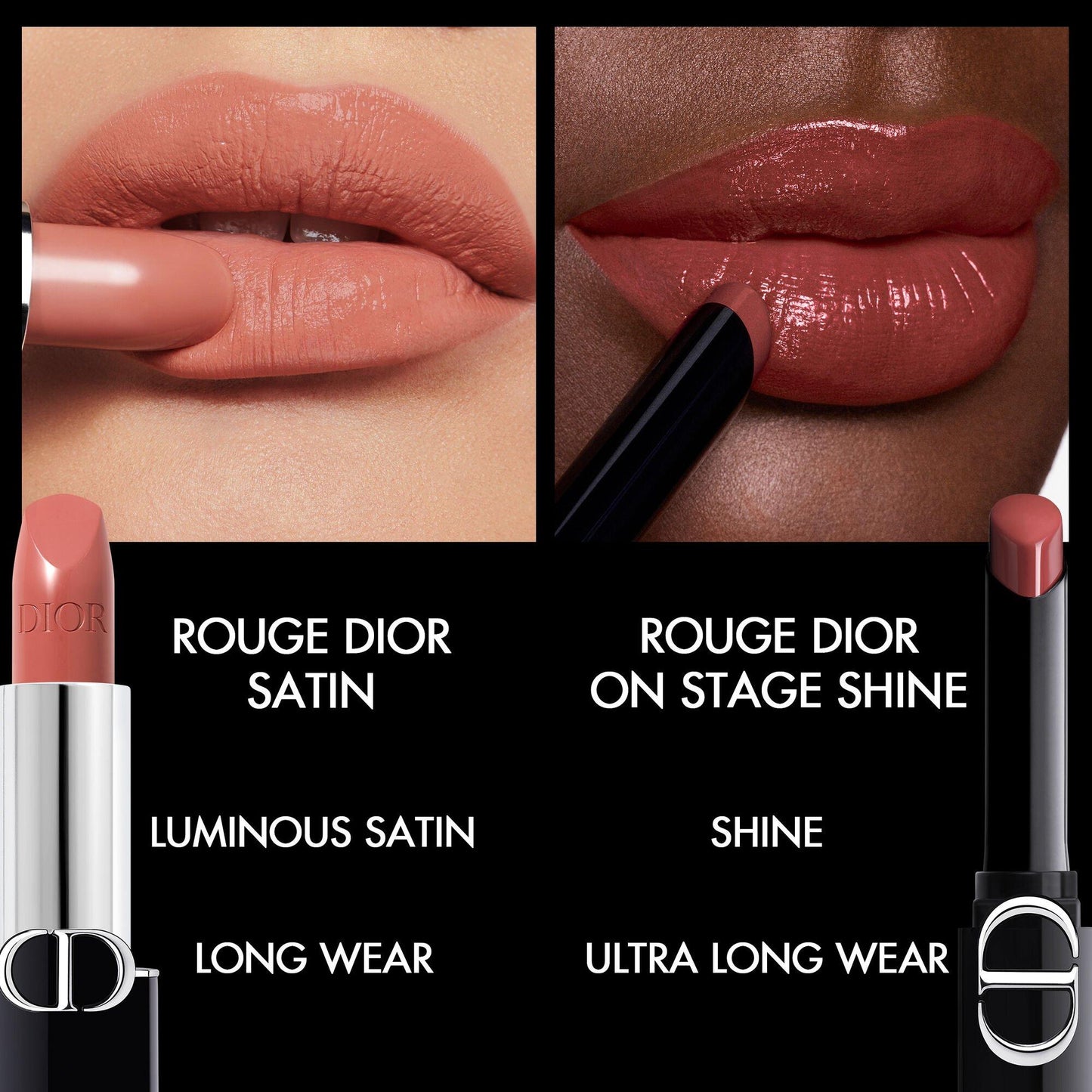 DIOR Rouge Dior On Stage Shine Lipstick