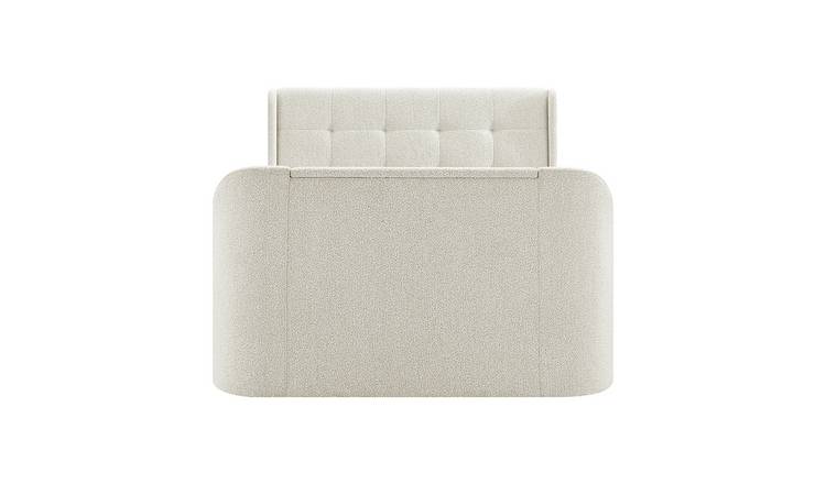 Koble Wafer Kingsize Smart TV Bed - Cream