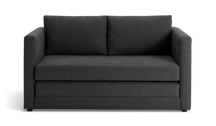 Argos Home Lucy Fabric Sofa Bed - Charcoal