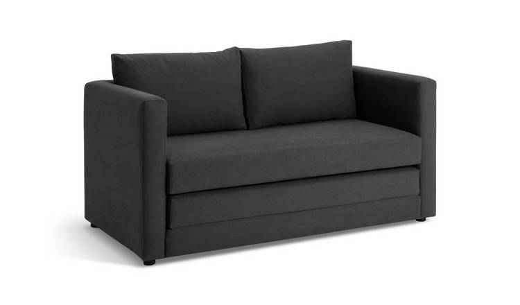 Argos Home Lucy Fabric Sofa Bed - Charcoal