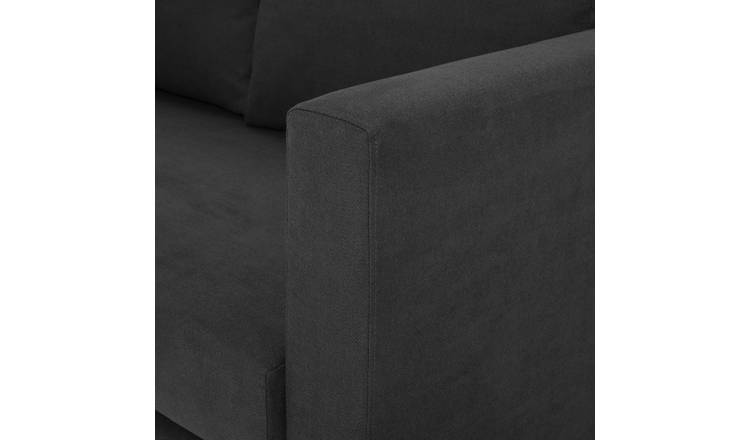 Argos Home Lucy Fabric Sofa Bed - Charcoal