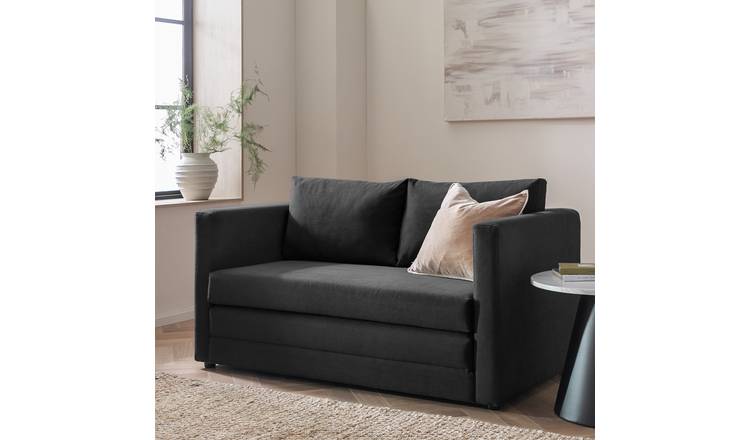 Argos Home Lucy Fabric Sofa Bed - Charcoal