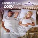 Slumberdown Calm & Cosy Medium Pillow - 2 Pack